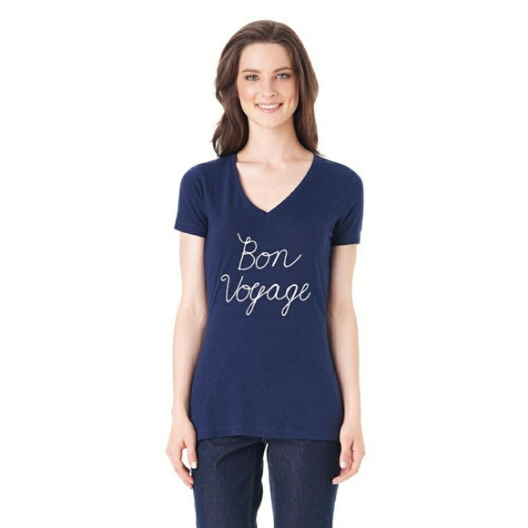 Bon Voyage G.H. Bass & Co V-Neck Shirt - Picture 1 of 5